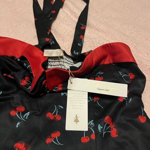 NWT Belle Poque Retro cherry top, pin up style - Large - Picture 4 of 6